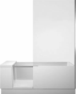 Duravit Shower + Bath Badewanne Mit Tür Weiß Matt 1700x750 Mm - 700404000000000