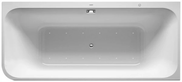 Duravit Happy D.2 Plus Whirlwanne Weiß / Graphit Supermatt 1800x800 Mm - 760450800CE1000 1 Duravit Happy D.2 Plus Whirlwanne Weiß / Graphit Supermatt 1800x800 Mm - 760450800CE1000