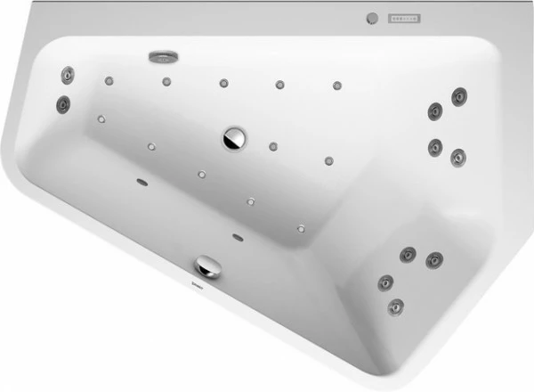 Duravit Paiova 5 Whirlwanne Weiß 1770x1300 Mm - 760391000CE1000 2 Duravit Paiova 5 Whirlwanne Weiß 1770x1300 Mm - 760391000CE1000 – Bild 2