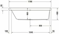 Duravit Happy D.2 Whirlwanne Weiß 1700x700 Mm - 760310000CP1000 11 Duravit Happy D.2 Whirlwanne Weiß 1700x700 Mm - 760310000CP1000 -Grohe Verkauf duv w 1272003 600x600