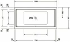 Duravit Starck Whirlwanne Weiß 1800x900 Mm - 760339000CL1000 -Grohe Verkauf duv w 1272057 600x600