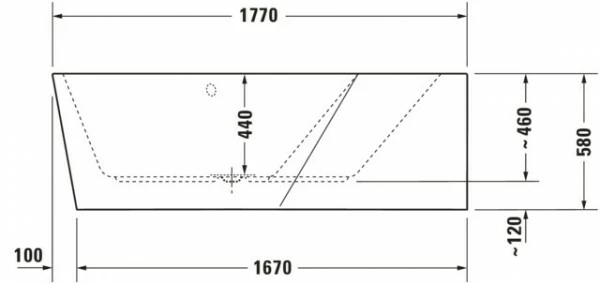 Duravit Paiova 5 Whirlwanne Weiß 1770x1300 Mm - 760395000AS0000 3 Duravit Paiova 5 Whirlwanne Weiß 1770x1300 Mm - 760395000AS0000 – Bild 3