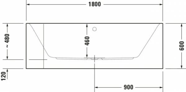 Duravit Happy D.2 Plus Whirlwanne Weiß / Graphit Supermatt 1800x800 Mm - 760450800CE1000 3 Duravit Happy D.2 Plus Whirlwanne Weiß / Graphit Supermatt 1800x800 Mm - 760450800CE1000 – Bild 3
