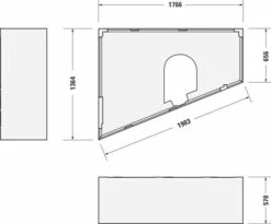 Duravit Paiova Badewanne Weiß 1800x1400 Mm - 700216000000000 -Grohe Verkauf duv w 1272378 600x600