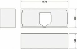 Duravit Happy D.2 Badewanne Weiß 1700x700 Mm - 700311000000000 -Grohe Verkauf duv w 1272409 600x600 1