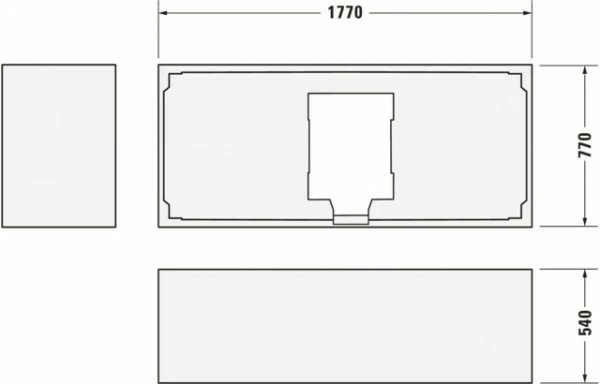 Duravit Happy D.2 Badewanne Weiß 1800x800 Mm - 700314000000000 6 Duravit Happy D.2 Badewanne Weiß 1800x800 Mm - 700314000000000 – Bild 6