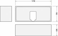 Duravit Starck Badewanne Weiß 1800x800 Mm - 700338000000000 16 Duravit Starck Badewanne Weiß 1800x800 Mm - 700338000000000 -Grohe Verkauf duv w 1427127 600x600