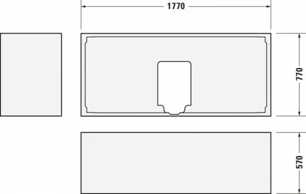 Duravit Starck Badewanne Weiß 1800x800 Mm - 700338000000000 7 Duravit Starck Badewanne Weiß 1800x800 Mm - 700338000000000 – Bild 7
