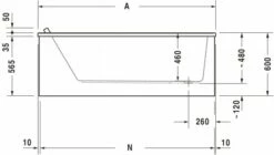 Duravit Starck Whirlwanne Weiß 1600x700 Mm - 760333000AS0000 23 Duravit Starck Whirlwanne Weiß 1600x700 Mm - 760333000AS0000 -Grohe Verkauf duv w 1496002 600x600 3