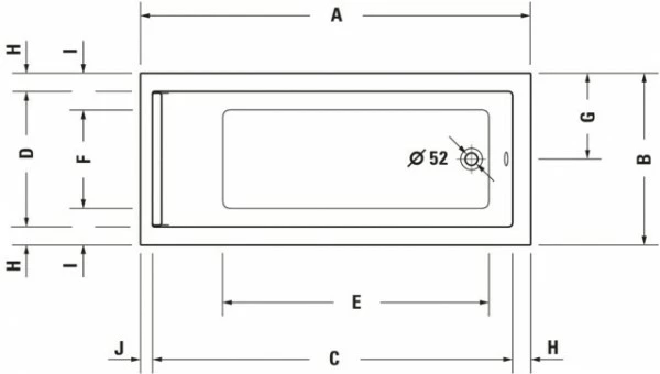 Duravit Starck Whirlwanne Weiß 1600x700 Mm - 760333000AS0000 10 Duravit Starck Whirlwanne Weiß 1600x700 Mm - 760333000AS0000 – Bild 10