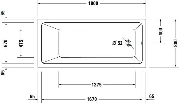 Duravit Duravit No.1 Whirlwanne Weiß 1800x800 Mm - 760491000JP1000 8 Duravit Duravit No.1 Whirlwanne Weiß 1800x800 Mm - 760491000JP1000 – Bild 8