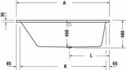 Duravit Duravit No.1 Whirlwanne Weiß 1600x850 Mm - 760506000JP1000 -Grohe Verkauf duv w 1944159 600x600 2