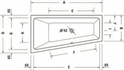 Duravit Duravit No.1 Whirlwanne Weiß 1600x850 Mm - 760506000JP1000 -Grohe Verkauf duv w 1944161 600x600 2