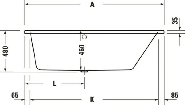 Duravit Duravit No.1 Whirlwanne Weiß 1500x800 Mm - 760505000JP1000 4 Duravit Duravit No.1 Whirlwanne Weiß 1500x800 Mm - 760505000JP1000 – Bild 4