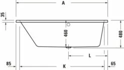 Duravit Duravit No.1 Whirlwanne Weiß 1500x800 Mm - 760504000JP1000 -Grohe Verkauf duv w 1944188 600x600 1