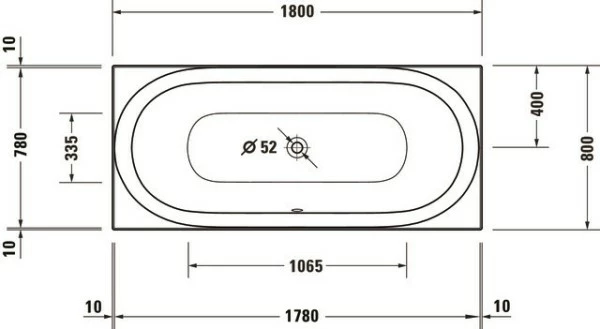 Duravit Soleil By Starck Whirlwanne Weiß 1800x800 Mm - 760503000AS0000 2 Duravit Soleil By Starck Whirlwanne Weiß 1800x800 Mm - 760503000AS0000 – Bild 2
