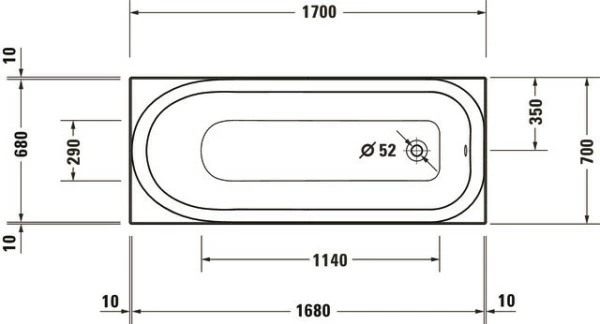 Duravit Soleil By Starck Whirlwanne Weiß 1700x700 Mm - 760500000AS0000 11 Duravit Soleil By Starck Whirlwanne Weiß 1700x700 Mm - 760500000AS0000 – Bild 11