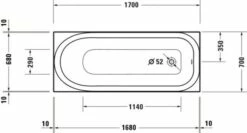 Duravit Soleil By Starck Whirlwanne Weiß 1700x700 Mm - 760500000AS0000 19 Duravit Soleil By Starck Whirlwanne Weiß 1700x700 Mm - 760500000AS0000 -Grohe Verkauf duv w 1948670 600x600