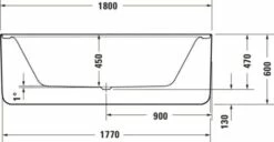Duravit Bento Starck Box Badewanne Weiß 1800x900 Mm - 700517000000000 11 Duravit Bento Starck Box Badewanne Weiß 1800x900 Mm - 700517000000000 -Grohe Verkauf duv w 2110390 600x600