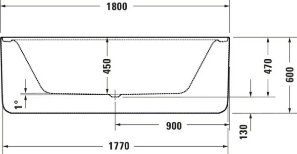 Duravit Bento Starck Box Badewanne Weiß 1800x900 Mm - 700517000000000 3 Duravit Bento Starck Box Badewanne Weiß 1800x900 Mm - 700517000000000 – Bild 3