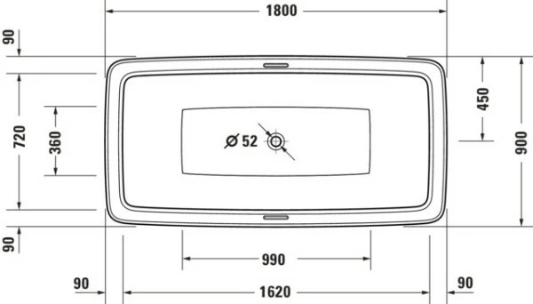 Duravit Bento Starck Box Badewanne Weiß 1800x900 Mm - 700517000000000 7 Duravit Bento Starck Box Badewanne Weiß 1800x900 Mm - 700517000000000 – Bild 7