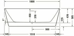 Duravit DuraSkye Badewanne Weiß 1800x800 Mm - 700565000000000 12 Duravit DuraSkye Badewanne Weiß 1800x800 Mm - 700565000000000 -Grohe Verkauf duv w 2450110 600x600