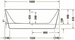 Duravit DuraSkye Badewanne Weiß 1600x750 Mm - 700563000000000 11 Duravit DuraSkye Badewanne Weiß 1600x750 Mm - 700563000000000 -Grohe Verkauf duv w 2450114 600x600
