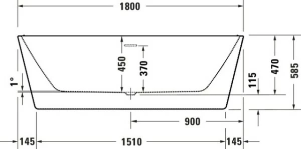 Duravit DuraSkye Badewanne Weiß 1800x800 Mm - 700565000000000 2 Duravit DuraSkye Badewanne Weiß 1800x800 Mm - 700565000000000 – Bild 2