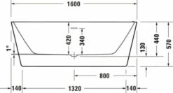 Duravit DuraSkye Badewanne Weiß 1600x750 Mm - 700563000000000 12 Duravit DuraSkye Badewanne Weiß 1600x750 Mm - 700563000000000 -Grohe Verkauf duv w 2450316 600x600