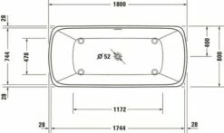 Duravit Qatego Whirlwanne Weiß Matt 1800x900 Mm - 760911000AS0000 -Grohe Verkauf duv w 2672327 600x600