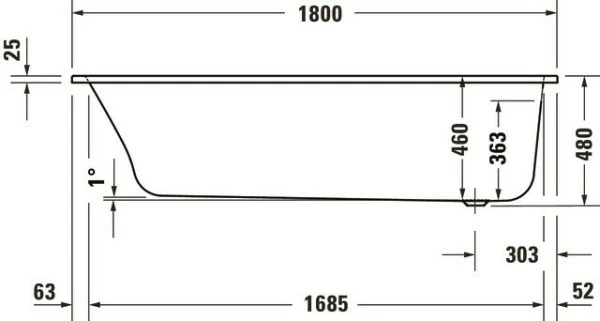 Duravit Qatego Whirlwanne Weiß 1800x800 Mm - 760613000CE1000 5 Duravit Qatego Whirlwanne Weiß 1800x800 Mm - 760613000CE1000 – Bild 5