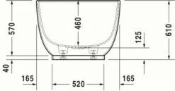 Duravit Luv Badewanne Weiß Matt 1800x850 Mm - 700434000000000 -Grohe Verkauf duv w 82285 600x600
