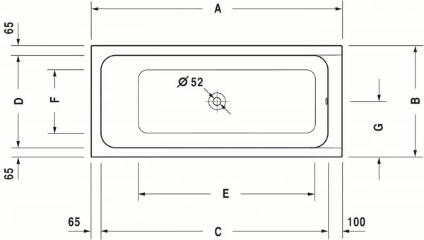 Duravit D-Code Whirlwanne Weiß 1700x700 Mm - 760097000JP1000 13 Duravit D-Code Whirlwanne Weiß 1700x700 Mm - 760097000JP1000 – Bild 13