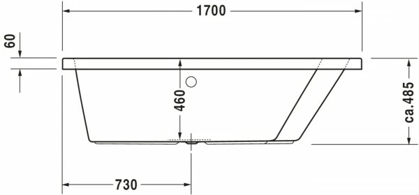 Duravit Paiova Whirlwanne Weiß 1700x1300 Mm - 760215000CL1000 9 Duravit Paiova Whirlwanne Weiß 1700x1300 Mm - 760215000CL1000 – Bild 9