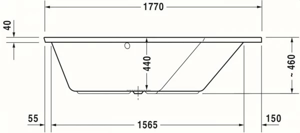 Duravit Paiova 5 Whirlwanne Weiß 1770x1300 Mm - 760391000CE1000 6 Duravit Paiova 5 Whirlwanne Weiß 1770x1300 Mm - 760391000CE1000 – Bild 6