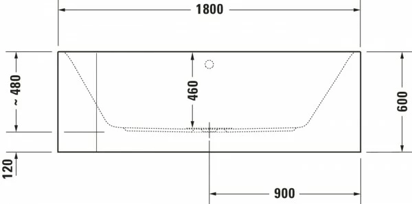 Duravit Happy D.2 Plus Whirlwanne Weiß / Graphit Supermatt 1800x800 Mm - 760450800CE1000 5 Duravit Happy D.2 Plus Whirlwanne Weiß / Graphit Supermatt 1800x800 Mm - 760450800CE1000 – Bild 5