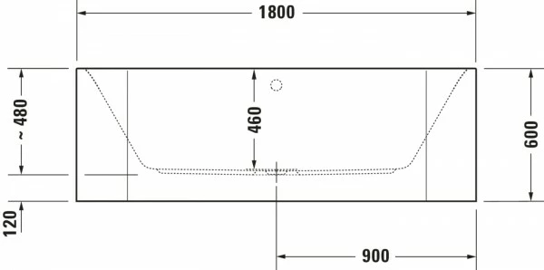 Duravit Happy D.2 Plus Whirlwanne Weiß / Graphit Supermatt 1800x800 Mm - 760451800CE1000 5 Duravit Happy D.2 Plus Whirlwanne Weiß / Graphit Supermatt 1800x800 Mm - 760451800CE1000 – Bild 5