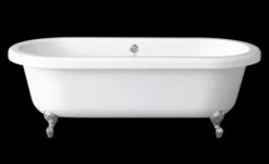 Tellkamp Freistehende Badewanne Antiqua Plus 180 X 80,5 Cm, 0100-063-02-C/CR