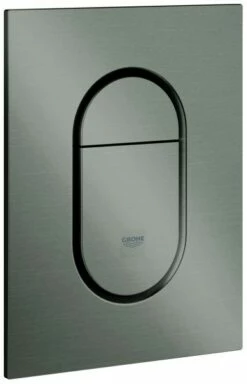 GROHE WC-Betätigung Arena Cosmopolitan S 37624 2-M/Start&Stopp Hard Graphite Geb., 37624AL0