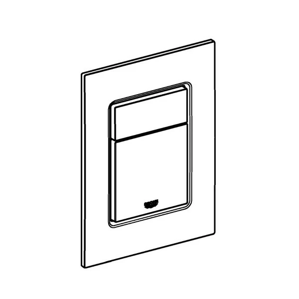 GROHE WC-Betätigung Skate Cosmopolitan S 37535 2-Mengen/Start&Stopp Warm Sunset, 37535DA0 2 GROHE WC-Betätigung Skate Cosmopolitan S 37535 2-Mengen/Start&Stopp Warm Sunset, 37535DA0 – Bild 2