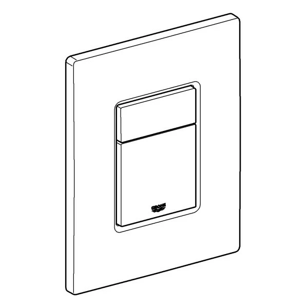 GROHE WC-Betätigung Skate Cosmopolitan 38732 Senkr. O. Waager. Mattchrom 2 GROHE WC-Betätigung Skate Cosmopolitan 38732 Senkr. O. Waager. Mattchrom – Bild 2