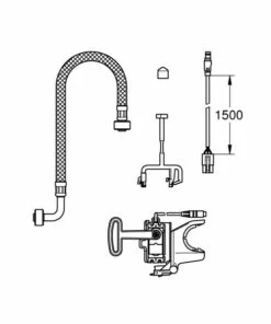 GROHE Installationsset Sensia Arena 46944 Für Autom. Spülung/Vorspülung, 46944001 -Grohe Verkauf fgv 46944001 2027995 600x600