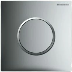 Geberit HyTouch Urinal-Handauslöung Hochglanz-verchromt Kunststoff Sigma10 Pneumatisch