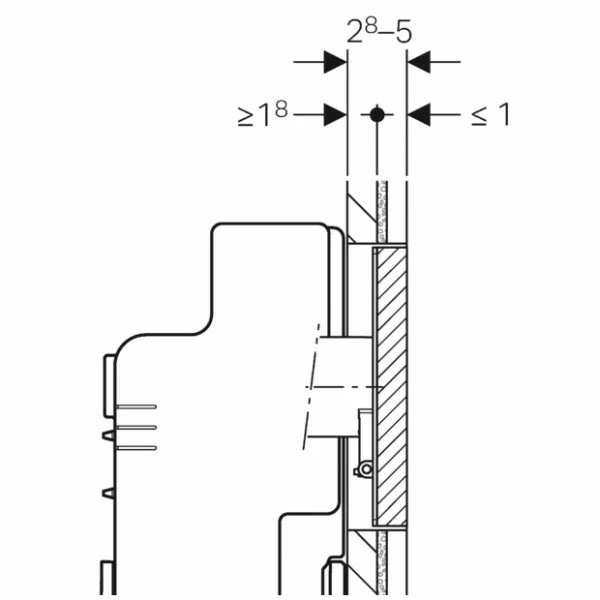 Geberit Abdeckplatte Sigma, Flächenbündig, Mit Sichtrahmen, 115697001 4 Geberit Abdeckplatte Sigma, Flächenbündig, Mit Sichtrahmen, 115697001 – Bild 4