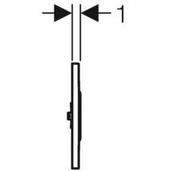 Geberit HyTronic Urinal-Steuerung Sigma10 Schwarz/verchromt Zink-Druckguss Berührungslos Infrarot/Ba 7 Geberit HyTronic Urinal-Steuerung Sigma10 Schwarz/verchromt Zink-Druckguss Berührungslos Infrarot/Ba -Grohe Verkauf gev w116035km1 003 600x600