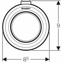 Geberit Fernbetätigung Typ 01 Pneumatisch Für 1-Mengen-Sp., AP-Drücker Weiß-alpin, 116046111 6 Geberit Fernbetätigung Typ 01 Pneumatisch Für 1-Mengen-Sp., AP-Drücker Weiß-alpin, 116046111 -Grohe Verkauf gev w116046111 002 600x600