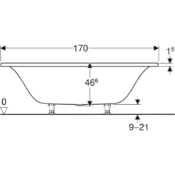 Geberit Rechteckbadewanne Tawa, Duo 8 Geberit Rechteckbadewanne Tawa, Duo -Grohe Verkauf gev w das 1851091 600x600