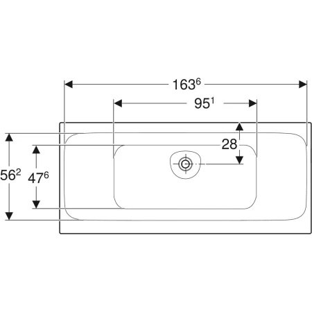 Geberit Rechteckbadewanne Tawa, Duo 3 Geberit Rechteckbadewanne Tawa, Duo – Bild 3