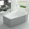 Hoesch Badewanne Spectra 1800x1200 Rechts, Weiß , 3667.010