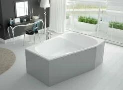 Hoesch Badewanne Spectra 1800x1200 Rechts, Weiß , 3667.010